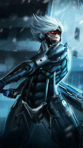 Metal Gear Rising Raiden iPhone Plus And Wallpaper