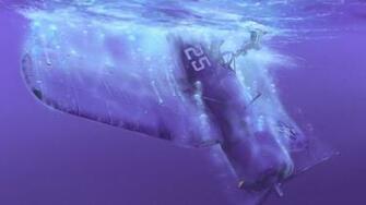 Wallpaper Plane Crash Into Water X Widescreen