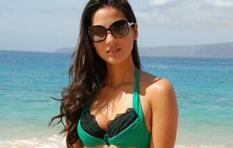 Wallpaper Olivia Munn Goggles Sea Girls