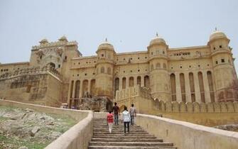 Amer Fort Wallpaper Stock Photos