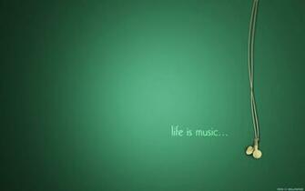 Life Is Music Background New HD Wallpaper