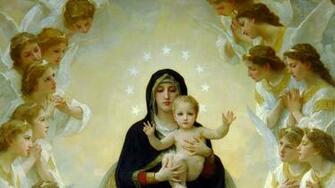Wallpaper Of Virgin Mary