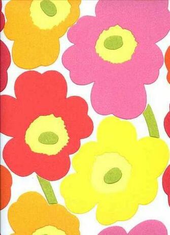 Marimekko Wallpaper Pieni Unikko By Galerie