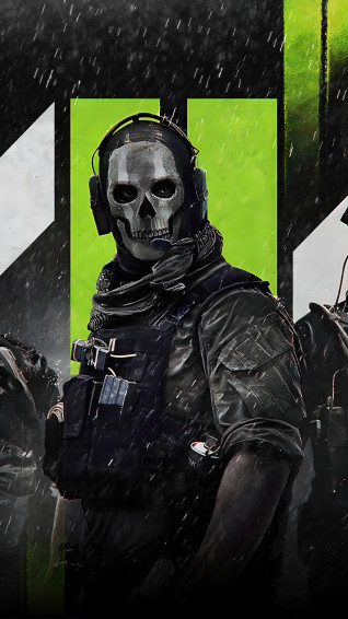 Ghost Cod Mw2 4k Wallpaper iPhone HD Phone 1281j