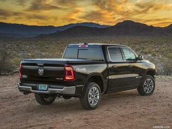 Ram Laramie Longhorn Edition Rear Three Quarter HD
