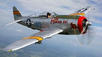 Airplanes Thunderbolt Warbird P Wallpaper