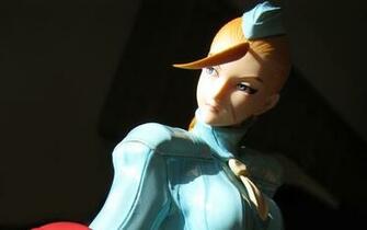 Street Fighter Cammy Figurines Action Figures White Wallpaper