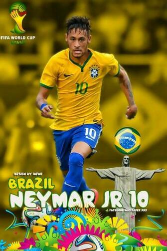 Neymar Brazil Wallpaper By Jafarjeef Guys