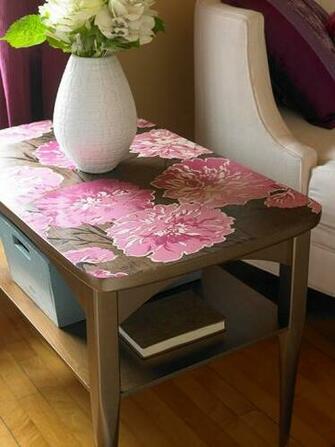 Wallpaper To Cover The Top Of A Table