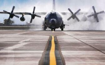 Wallpaper Lockheed C Hercules 130w Ac 130u Aircraft Cargo