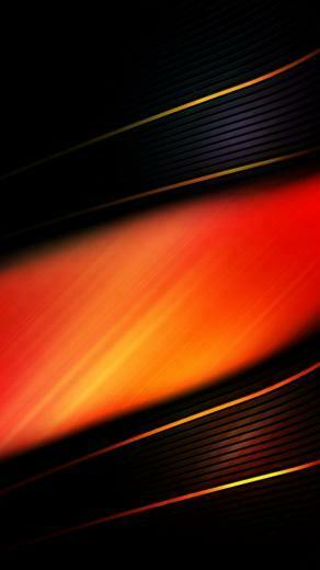 Blue Black And Orange Abstract Wallpaper Geometric