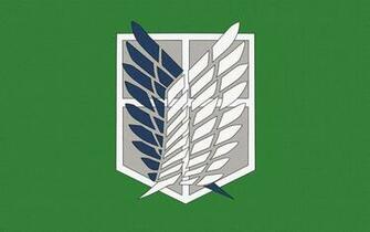 Wings Of Dom Logo Attack On Titan Wallpaper