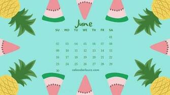 June Calendar HD Wallpaper And Background Image Yl Computing