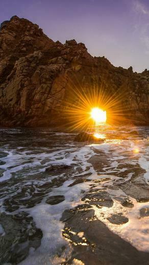 Breaking Milford Sunrise Wallpaper For Pfeiffer Beach