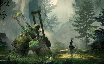 Nier Automata Wallpaper Wallpapertag