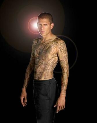 Tattoos Wentworth Miller Prison Break Michael Scofield