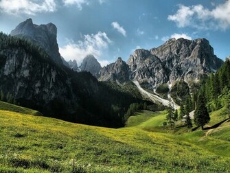 Rocky Mountains Wallpaper iPad Nature