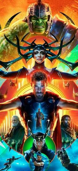 Hulk Hela Thor In Ragnarok iPhone Xs