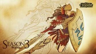 Leona League Of Legends Wallpaper Desktop