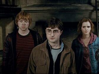 Harry Ron And Hermione Wallpaper