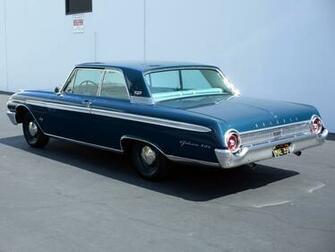 Ford Galaxie Club Victoria Muscle Classic Wallpaper Background