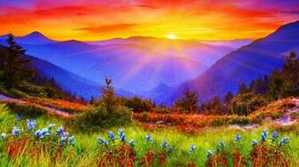 A Rainbow Of Colors Wallpaper And Background