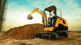 Jcb Tracked Excavators Image Excavator Wallpaper