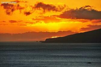 Maui Sunset Wallpaper Image Golden Hawaii Pictures Of The