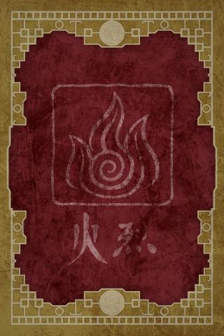 Fire From Avatar The Last Airbender iPhone By