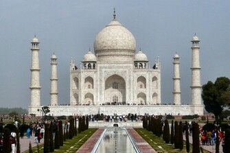 Background Of The Day Taj Mahal India Wallpaper