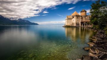 Chillon Castle Ch Teau De Lake Geneva Lac L Man