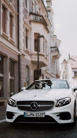 Mercedes Benz C36 iPhone Wallpaper