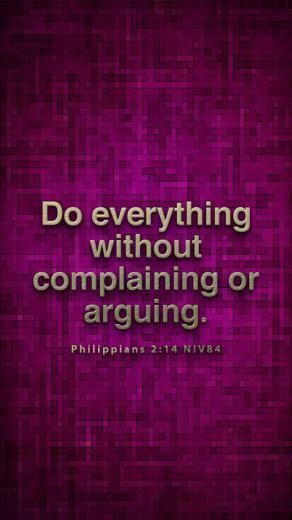Complaining Philippians iPhone5 Christian Wallpaper Background