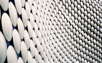 White Bubbles Widescreen Wallpaper HD