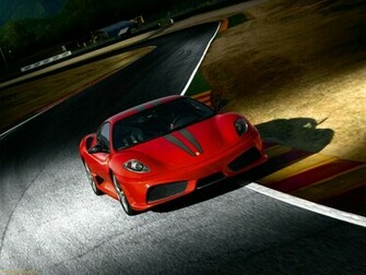Ferrari F430 Scuderia On Circuit Wallpaper HD With