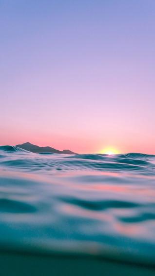 Zen Sunset Wallpaper Top Background