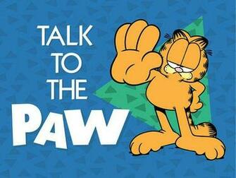 Wallpaper Of Loving Comic Cat Garfield