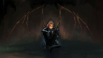 Sarah Kerrigan Turning Into Nova Terra Wallpaper