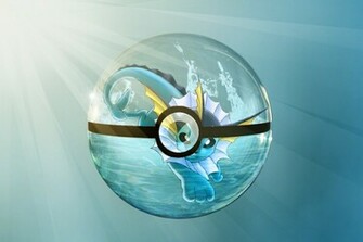 Vaporeon Wallpaper Pokeball By Roebot01