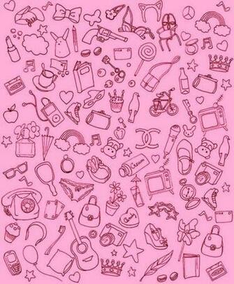 Girly Things Pink Color Fan Art