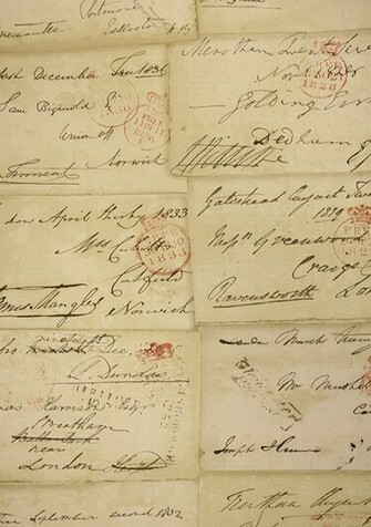 Love Letter Parchment Wallpaper From Andrew Martin HD