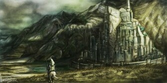 Minas Tirith Wallpaper By Snpr101