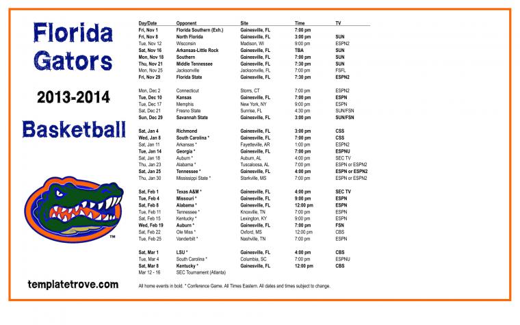 College Basketball Desktop Wallpaper Schedules