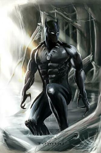 Black Panther By Tomtaj1