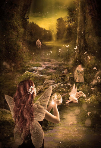 Be Lost In The Beauty Of Fairy Aesthetic Wallpaper