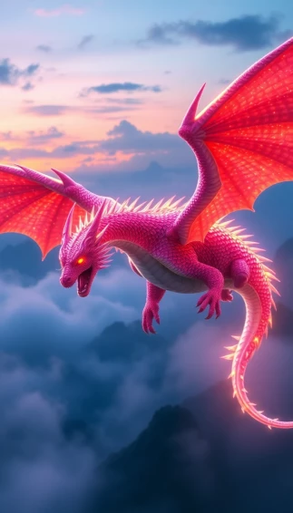 Aesthetic Dragon Wallpaper