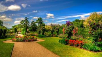 Beautiful Garden Spring Nature Wallpaper