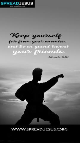 Bible Quotes Mobile Wallpaper Sirach Keep Yourself Far From