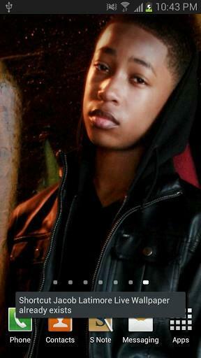 Jacob Latimore Live Wallpaper App For Android