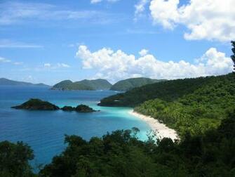 St Thomas Beaches Wallpaper Turpentine Run